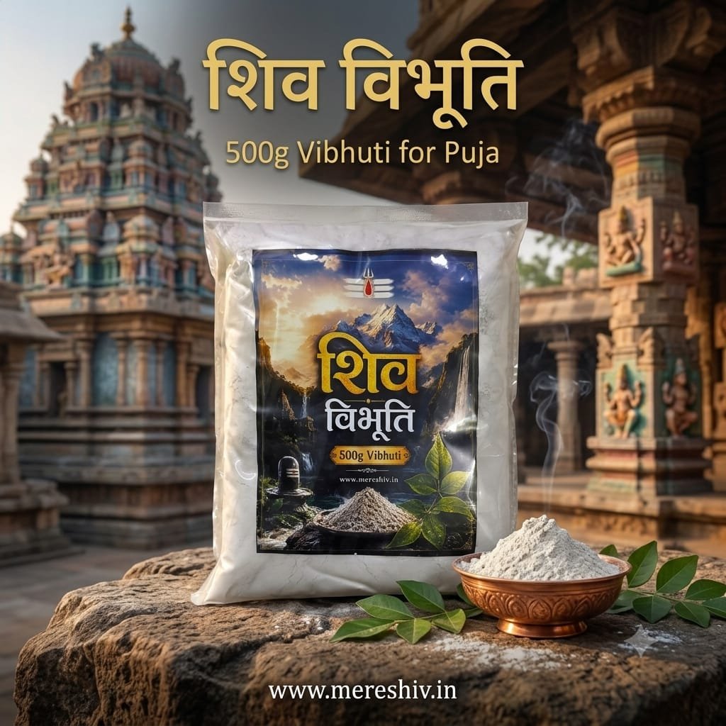 Shiv Vibhuti भस्म 500g Best Quality Vibhuti for Puja & Tilak
