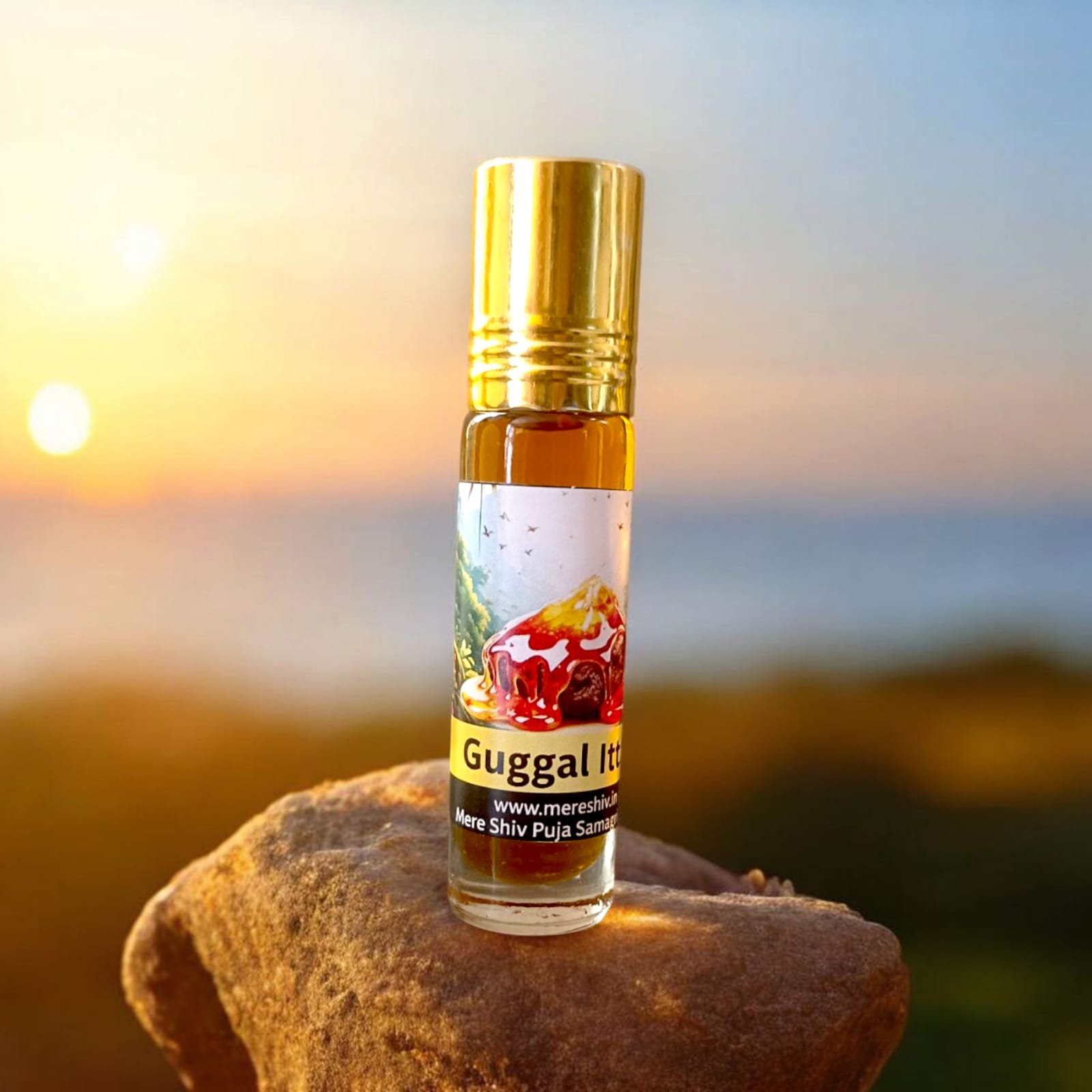 Guggal Ittar – Sacred Fragrance for Puja & Spiritual Aura | गुग्गुल इत्तर – पूजा व आध्यात्मिक वातावरण के लिए पवित्र इत्र