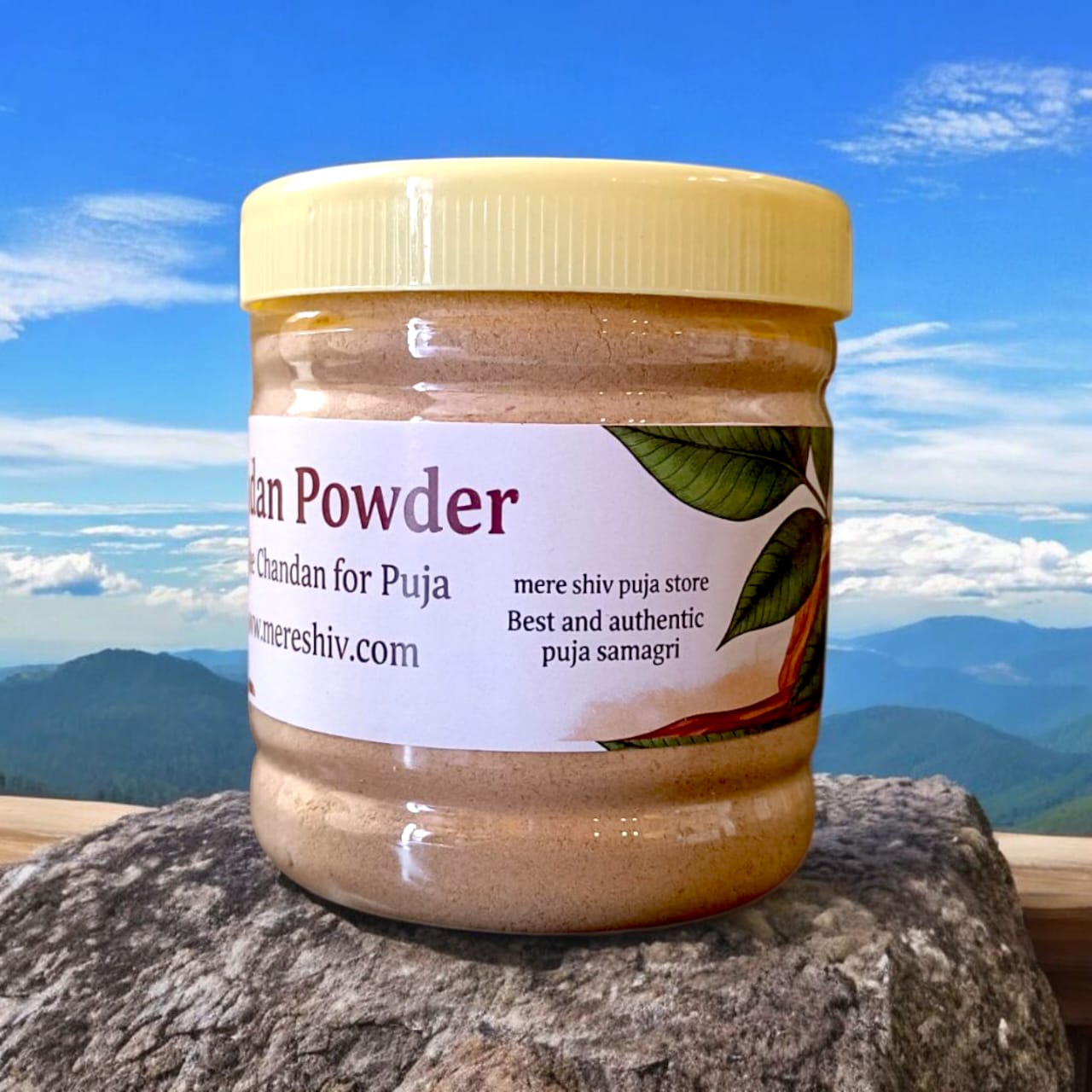 Premium Chandan Powder Big Size | प्रीमियम चंदन पाउडर – तिलक, पूजा और अभिषेक हेतु