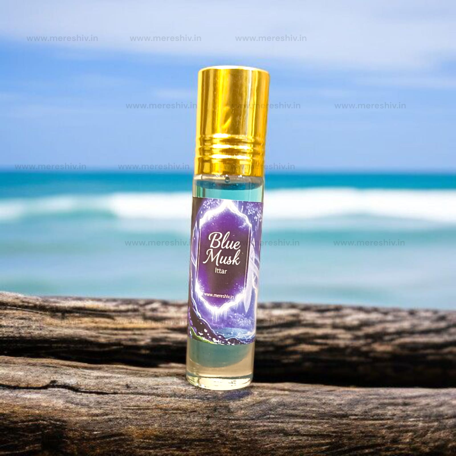 Blue Musk Ittar – Divine Fragrance for Puja & Meditation | Premium Shiv Puja Sugandh