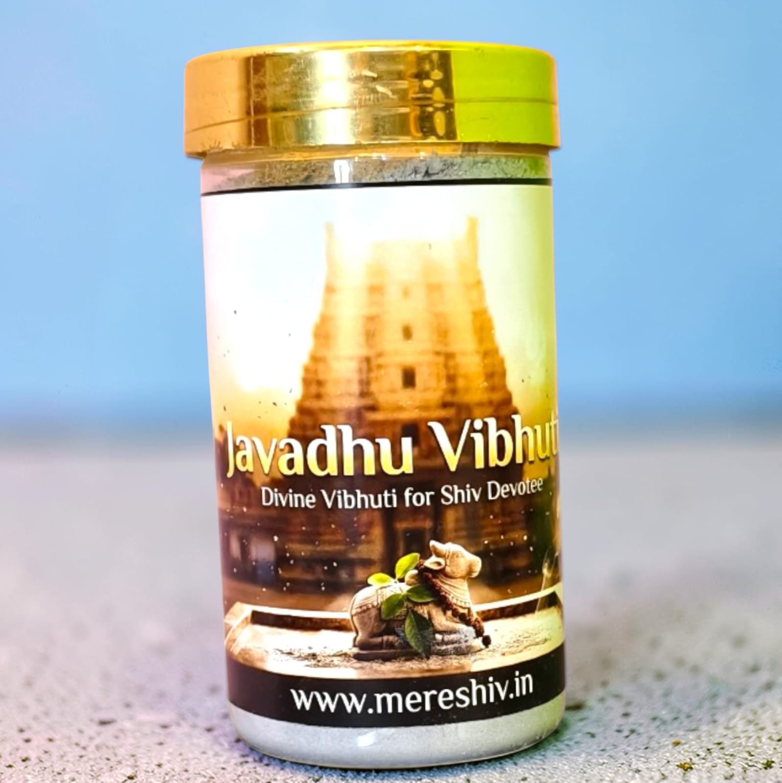 Javadhu Vibhuti 150g – Divine Fragrant Vibhuti for Shiva Devotees