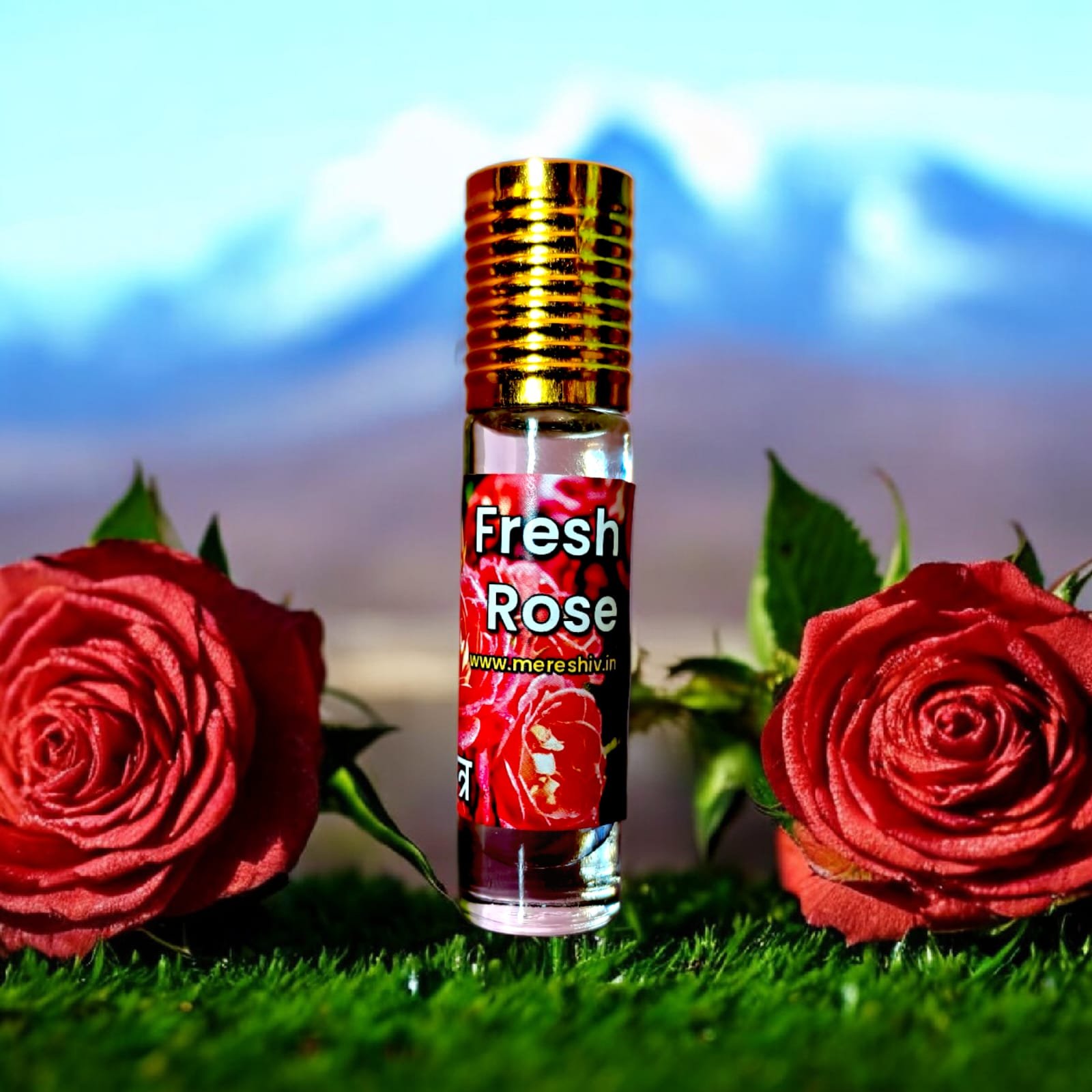 Fresh Rose Ittar for Puja | Devotional Rose Fragrance for God Worship | Mere Shiv Puja Store