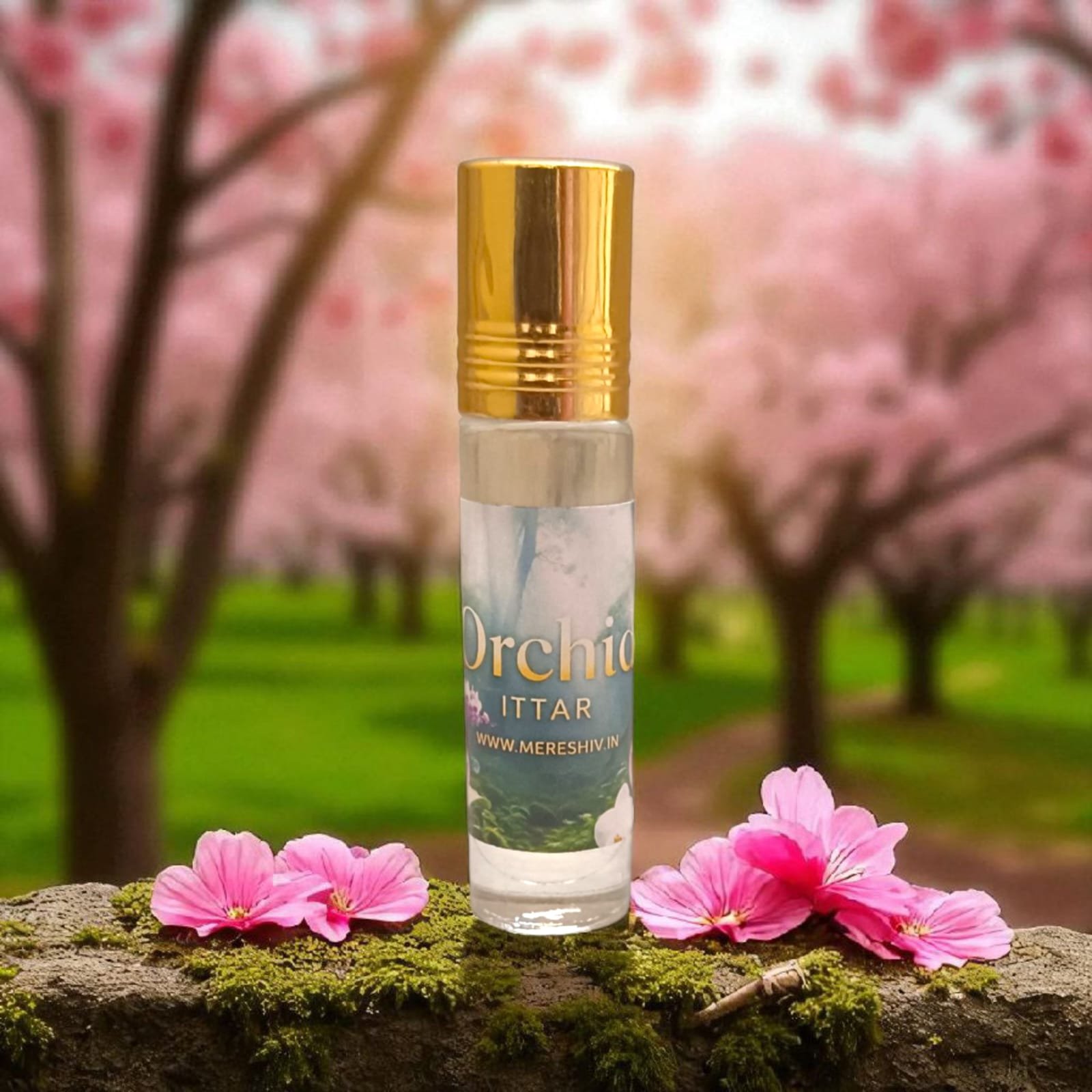 Orchid Ittar | प्रीमियम ऑर्किड इत्र | Divine Fragrance for Puja & Devotion – mereshiv.in