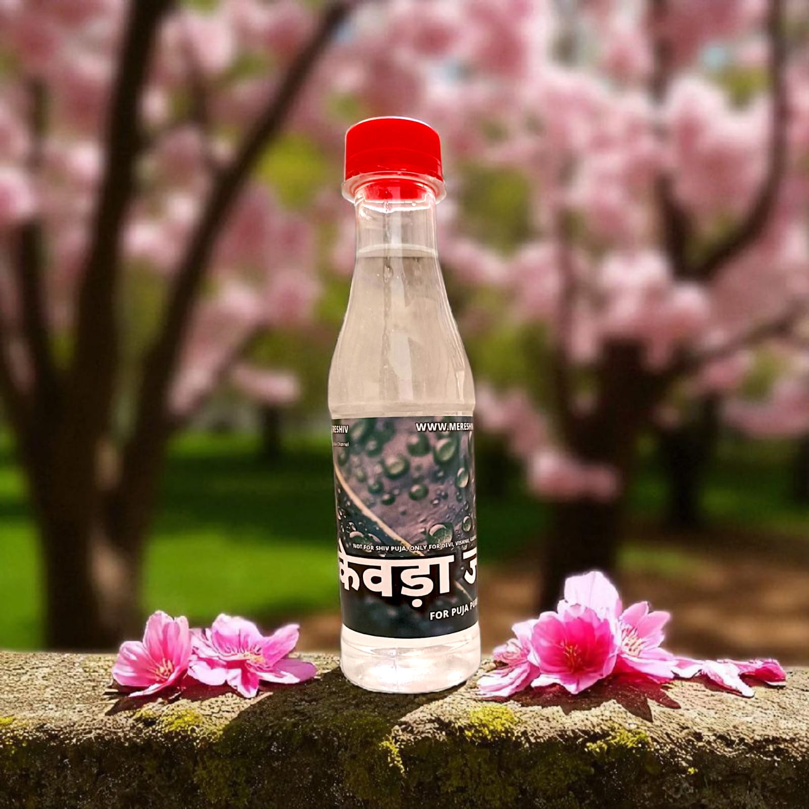 Kewada Jal 200ml – Sacred Fragrance Water for Devi, Ganpati, Vishnu & All Deities (Not for Lord Shiva)