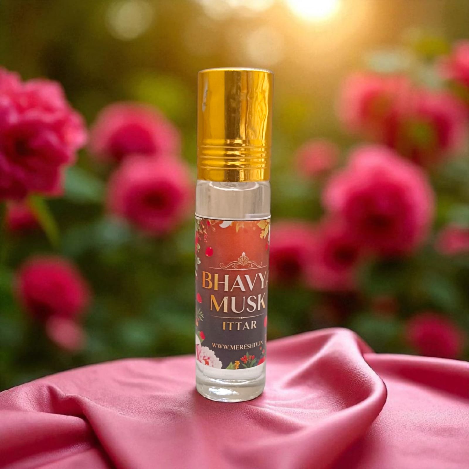 Bhavya Musk Ittar | भव्य मस्क इत्र | Premium Divine Fragrance for Puja & Devotion – mereshiv.in