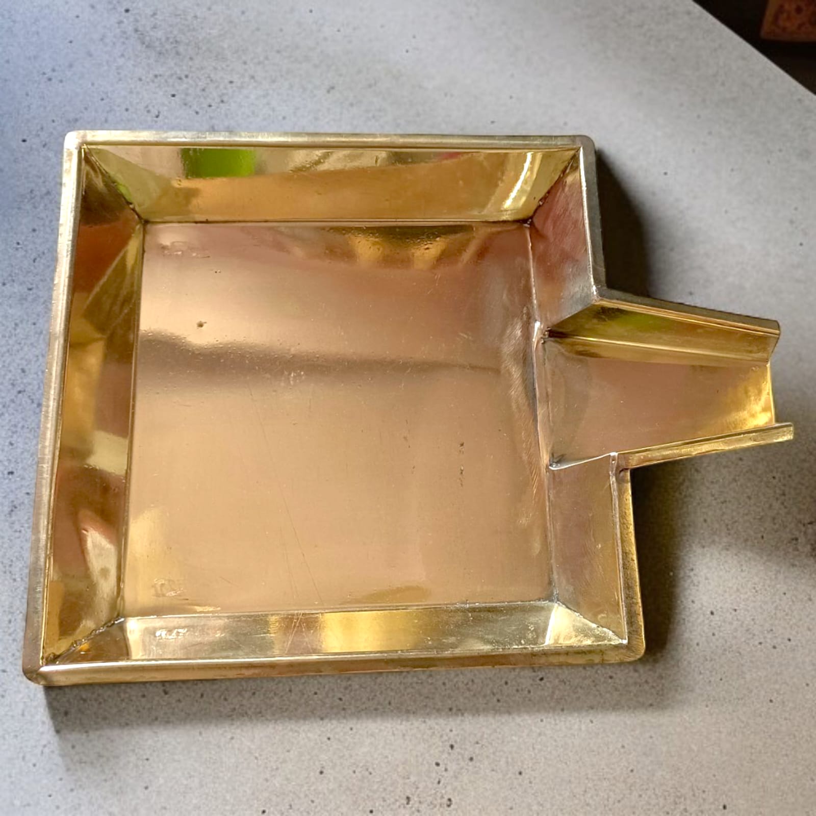 Abhishek Patra Square | अभिषेक पात्र स्क्वायर – 9.5” x 13” | Shivling Abhishek Plate | Shiv Puja Samagri