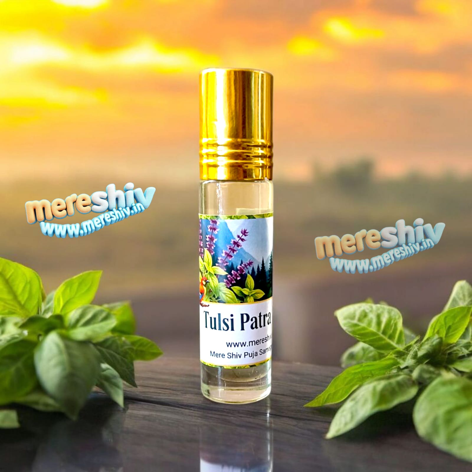 Tulsi Patra Ittar – Divine Fragrance for Puja & Daily Use | तुलसी पत्र इत्तर – पूजा व दिव्यता के लिए