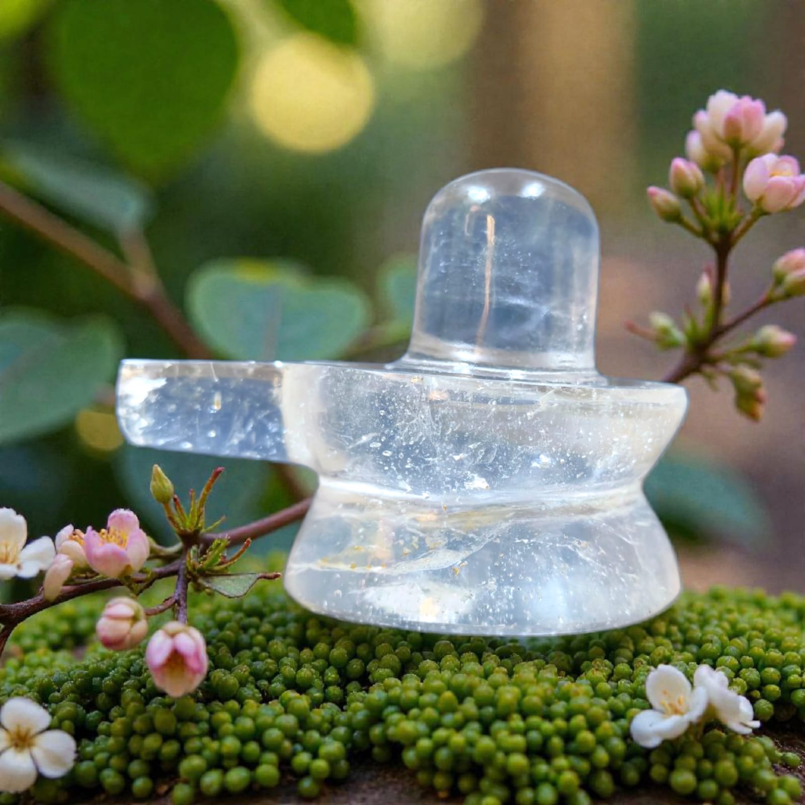 Sphatik Shivling for Home Puja | स्पटिक शिवलिंग – Auspicious Crystal Shivling for Daily Worship