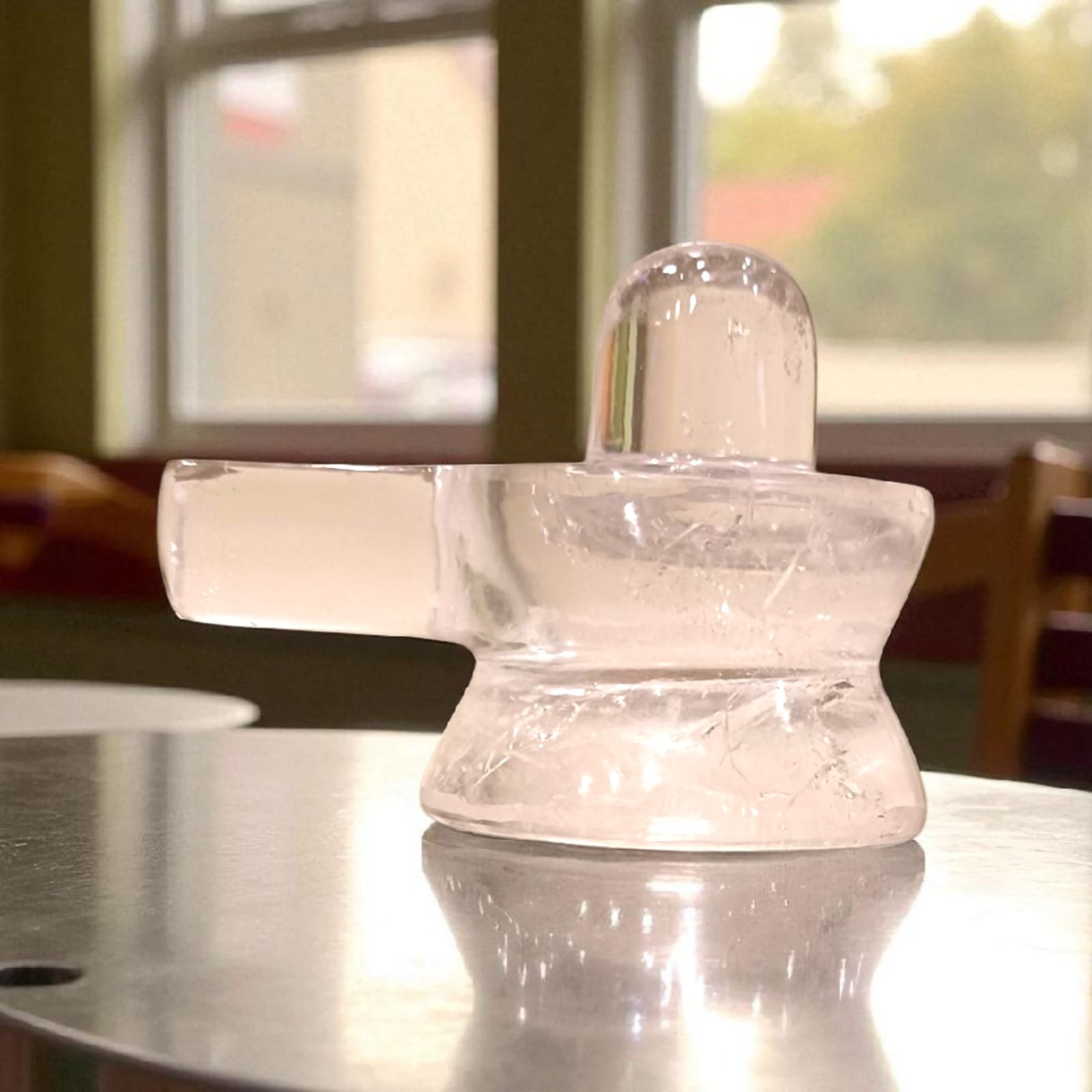 Sphatik Shivling (स्फटिक शिवलिंग) – Crystal Shivling for Peace, Prosperity & Spiritual Growth