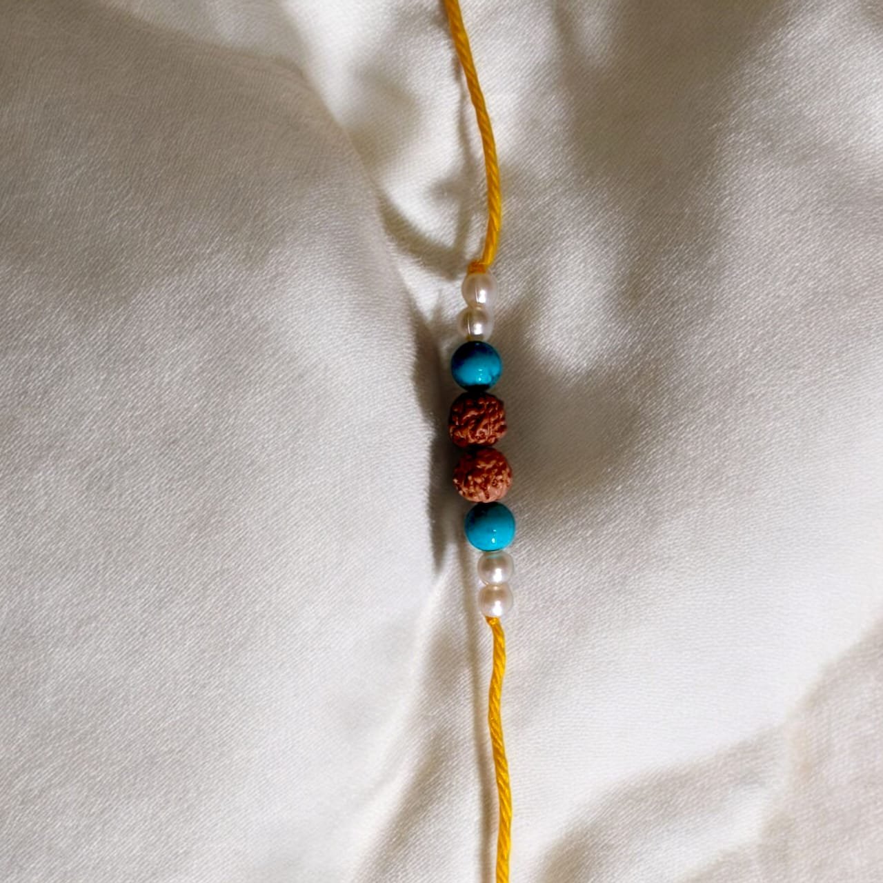 Set of 6 Rudraksha & Gemstone Rakhis – Sacred Raksha Bandhan Combo | रुद्राक्ष व रत्नों की 6 राखियों का पावन सेट – रक्षाबंधन विशेष